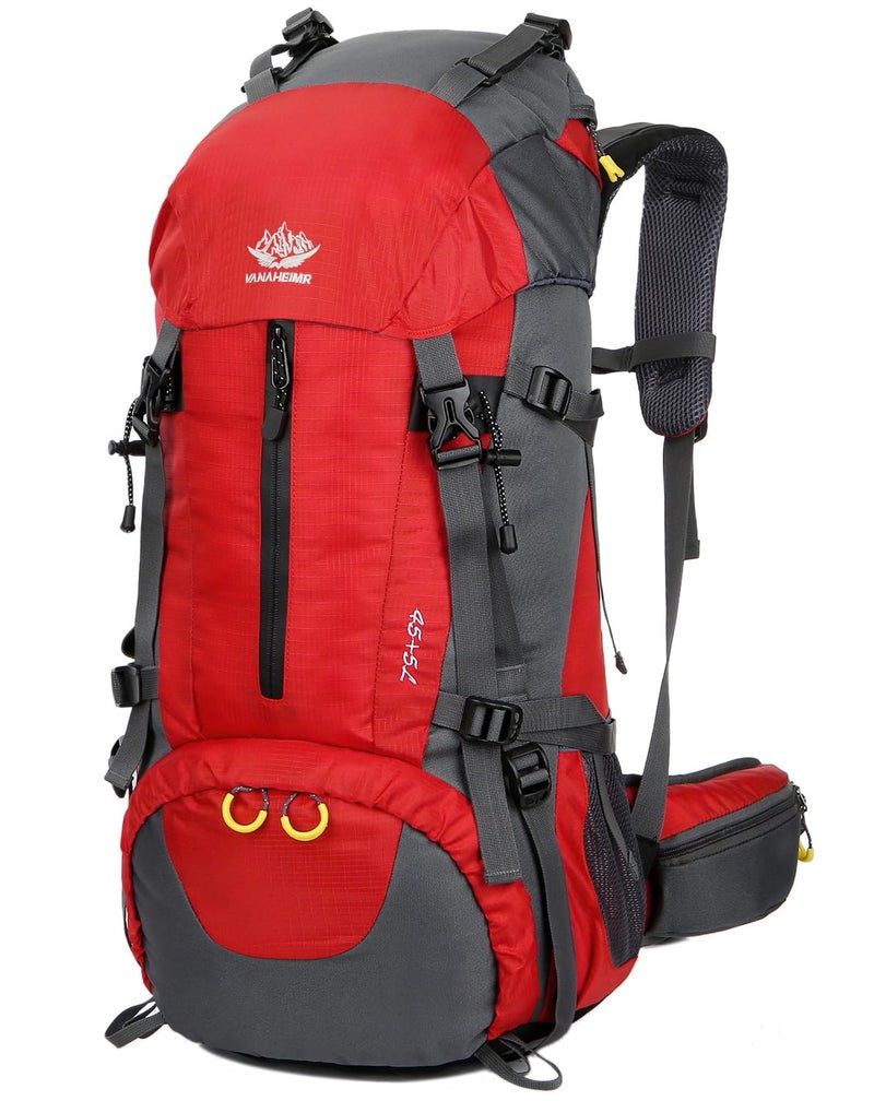 WoneNice 50L(45+5) Waterproof Hiking Backpack - Outdoor Sport Daypack with Rain Cover - Image 1